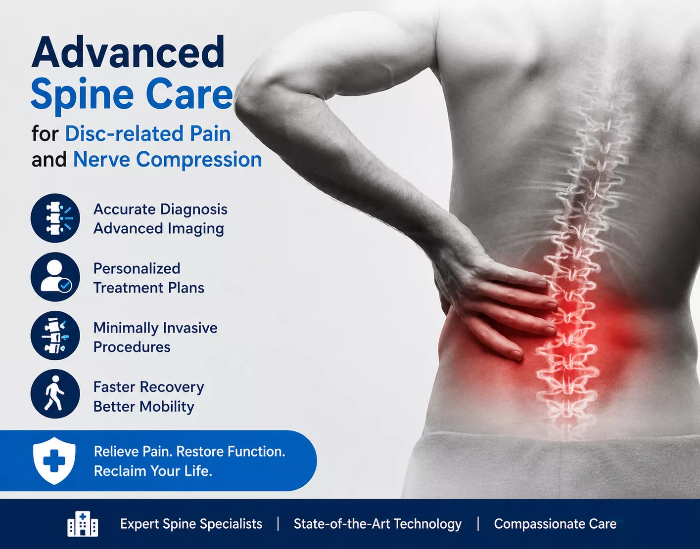 Spinal disc surgery overview image