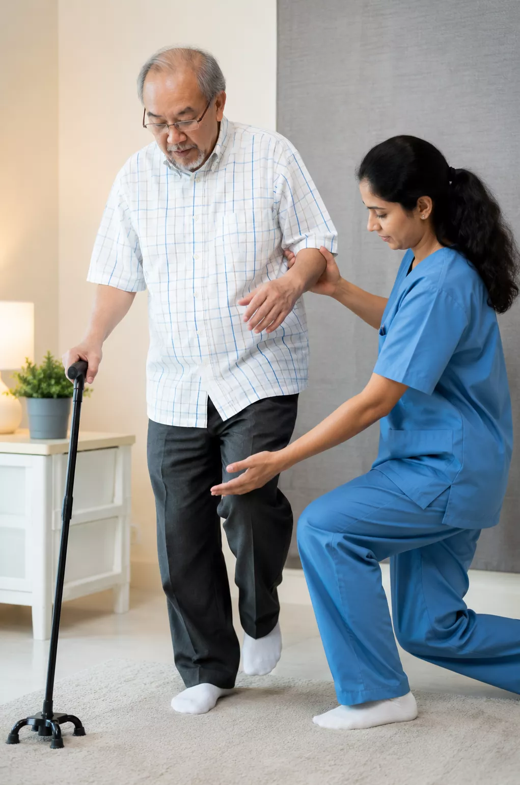 Falls prevention support