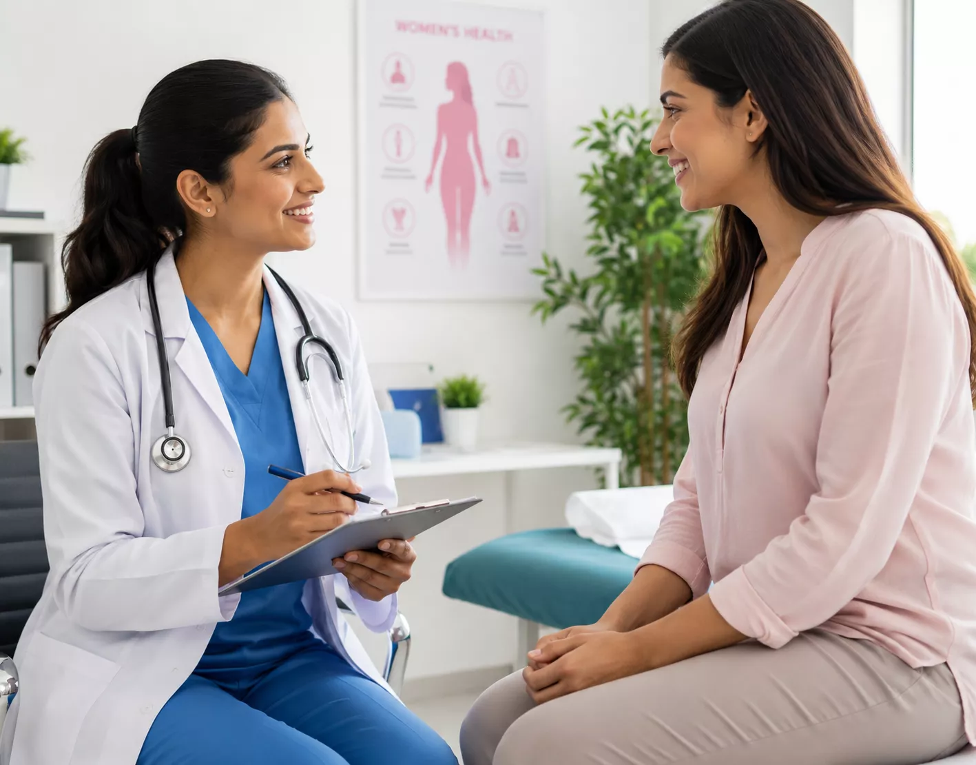 Women's health physiotherapy care image