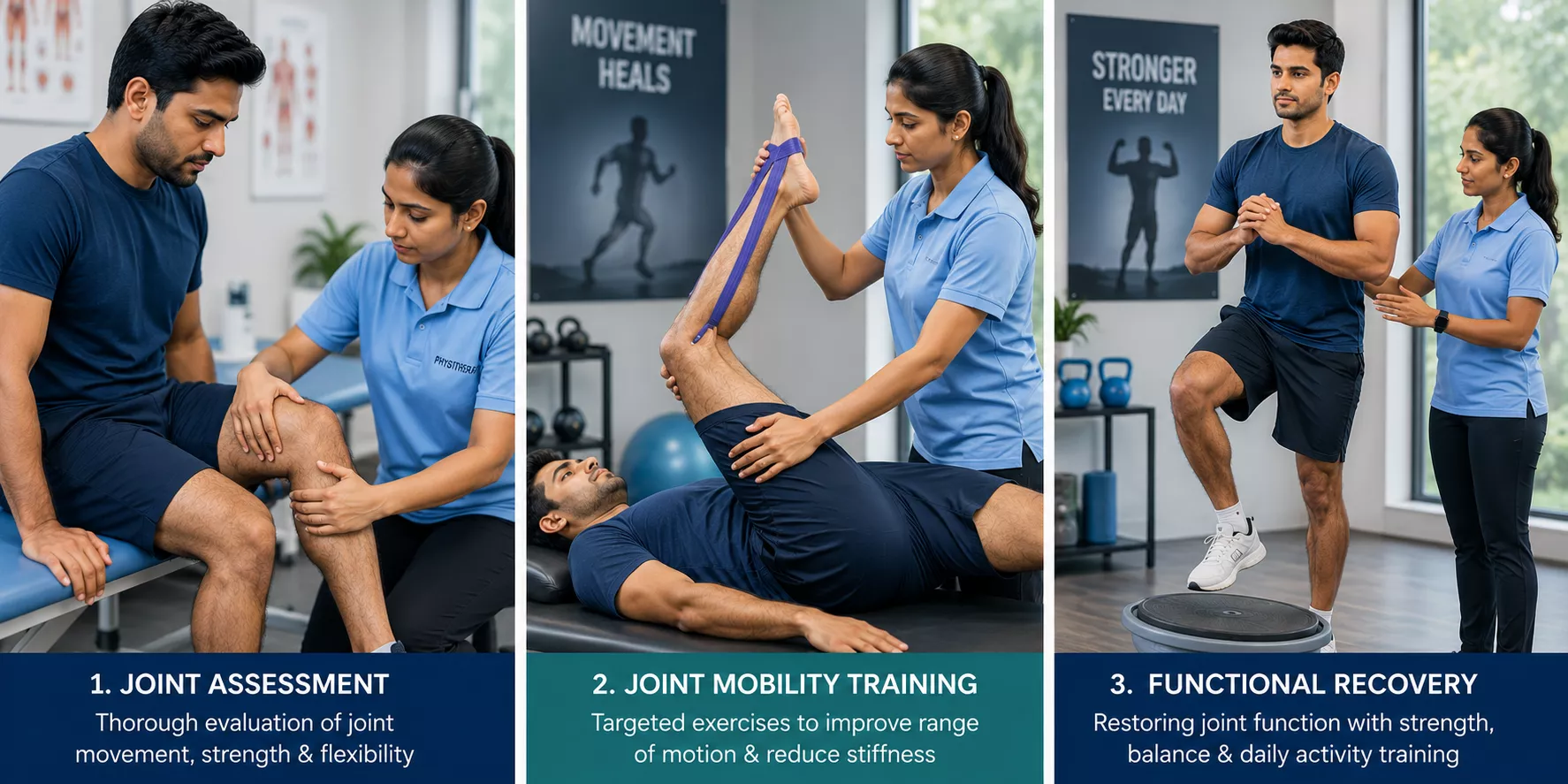 Joint mobility and recovery-focused orthopedic care