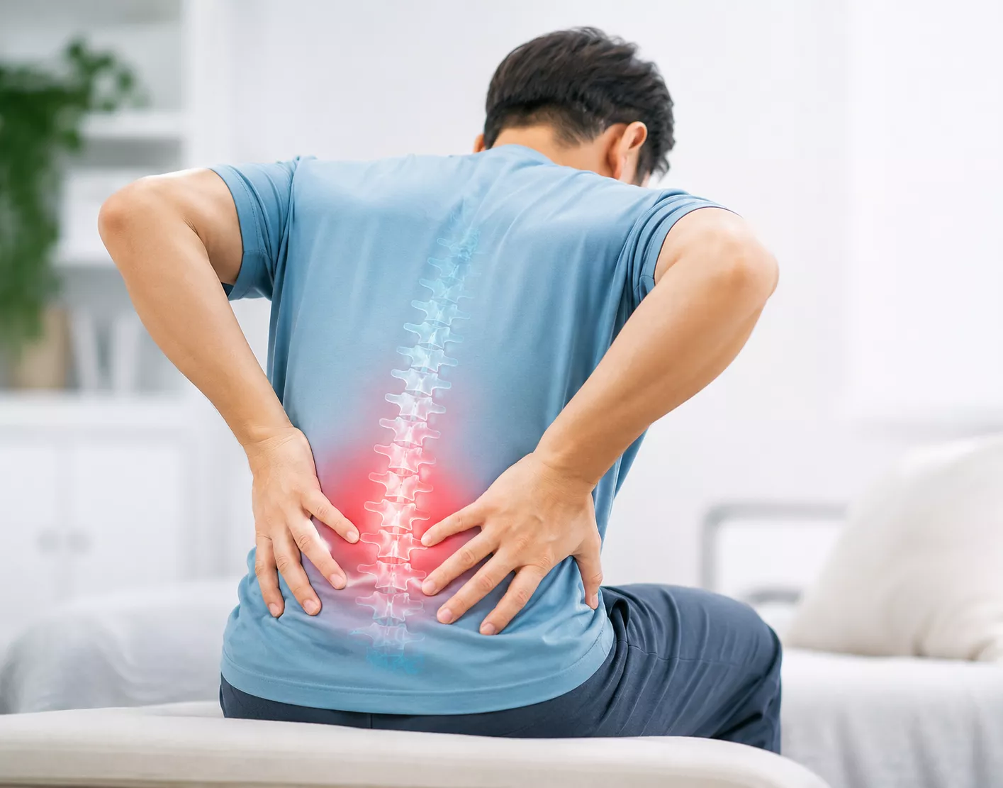 Movement recovery support for back pain