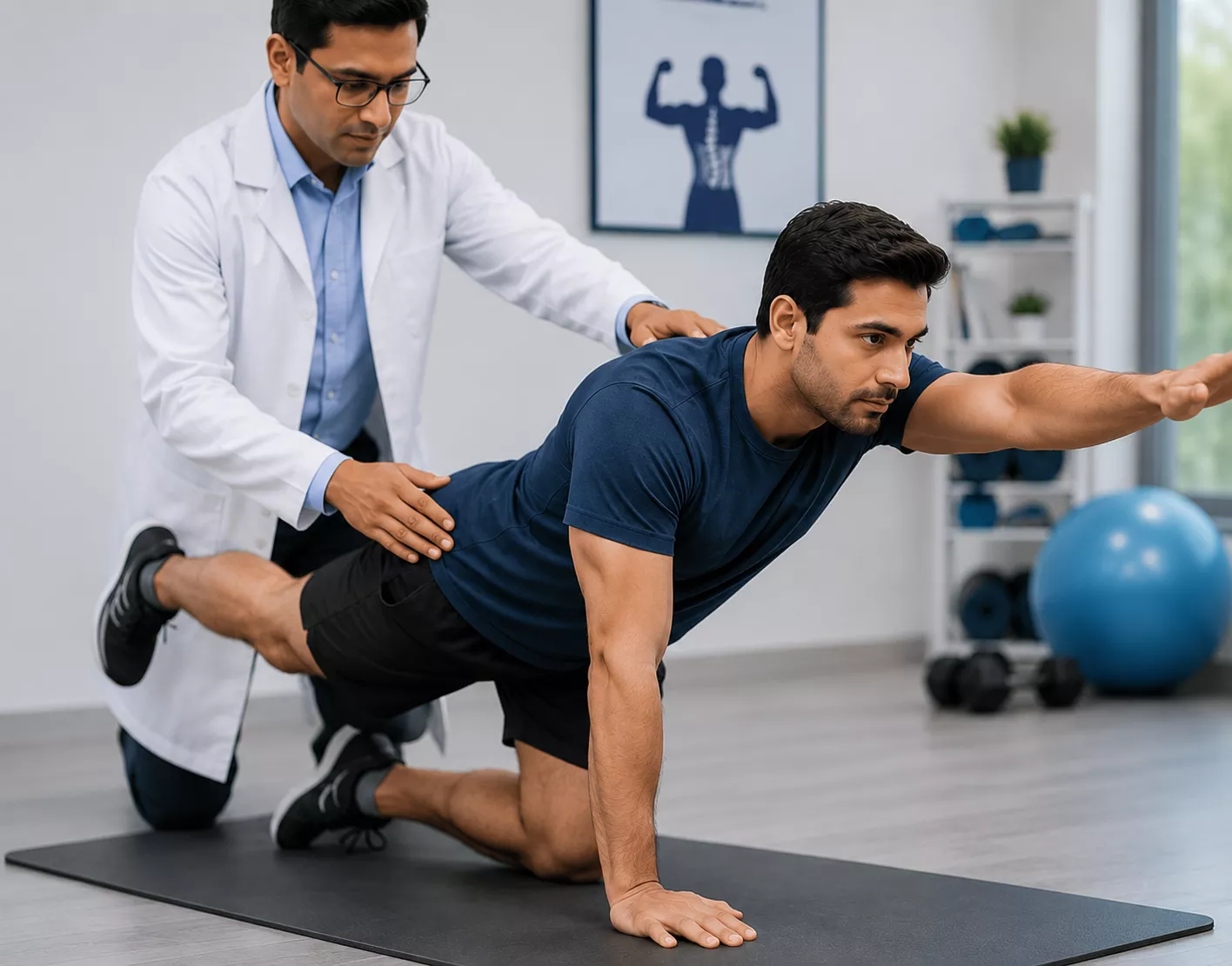 Strengthening exercises support