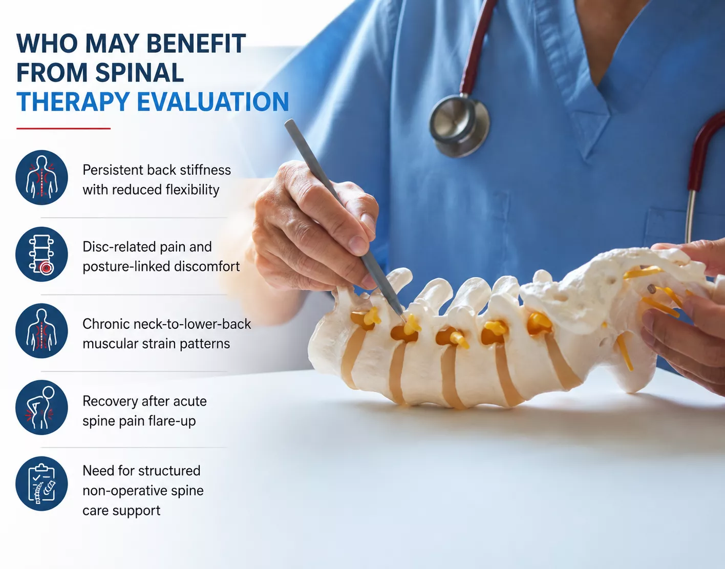 Spinal therapy image